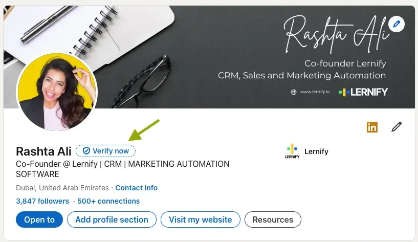 linkedin marketing strategy, althea verify